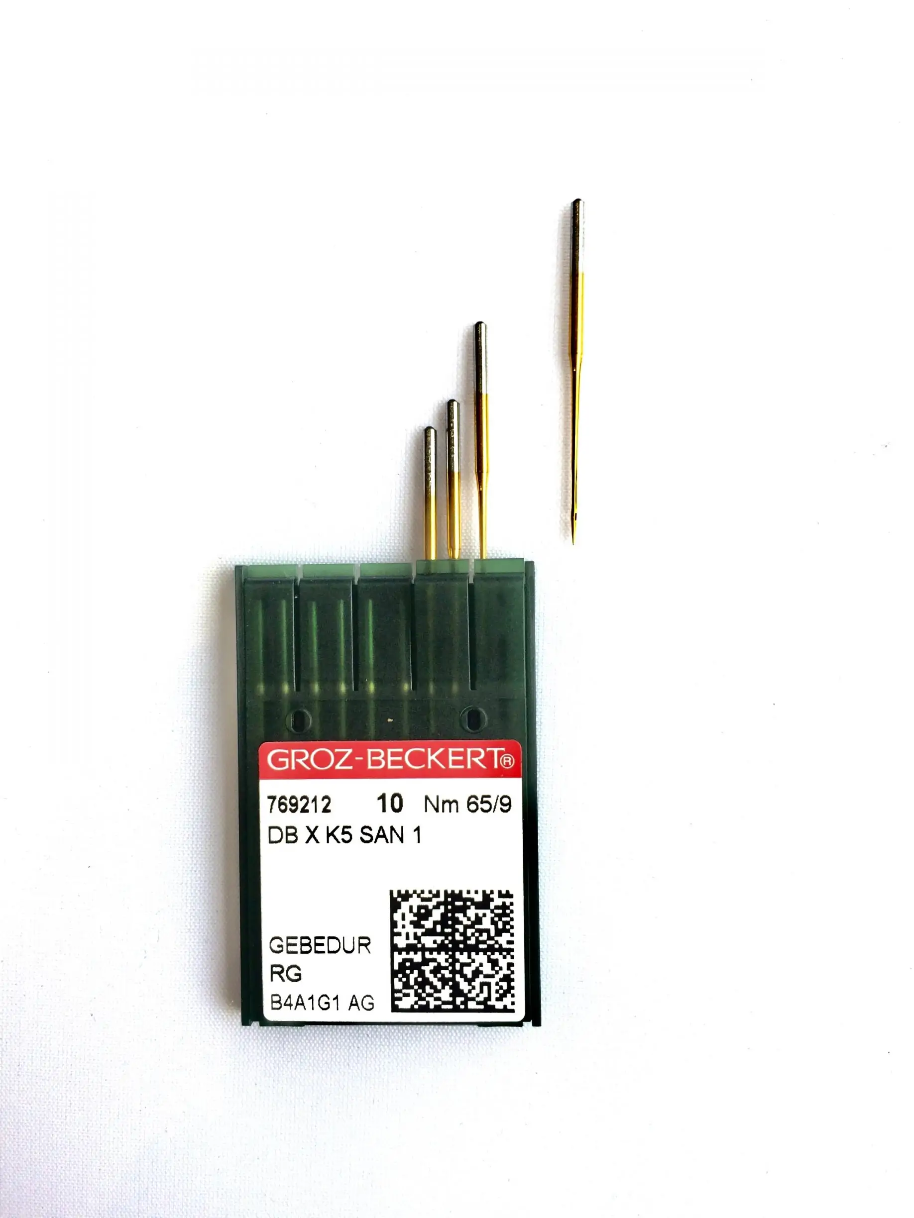 Groz-Beckert Needles Titanium DBxK5 SAN 1 RG GEBEDUR 65/9