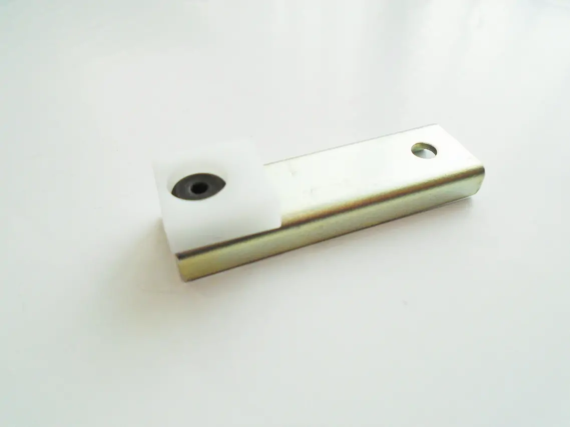 Pressure foot guide plate A assy